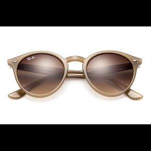 Brown gradient ray ban sunglasses